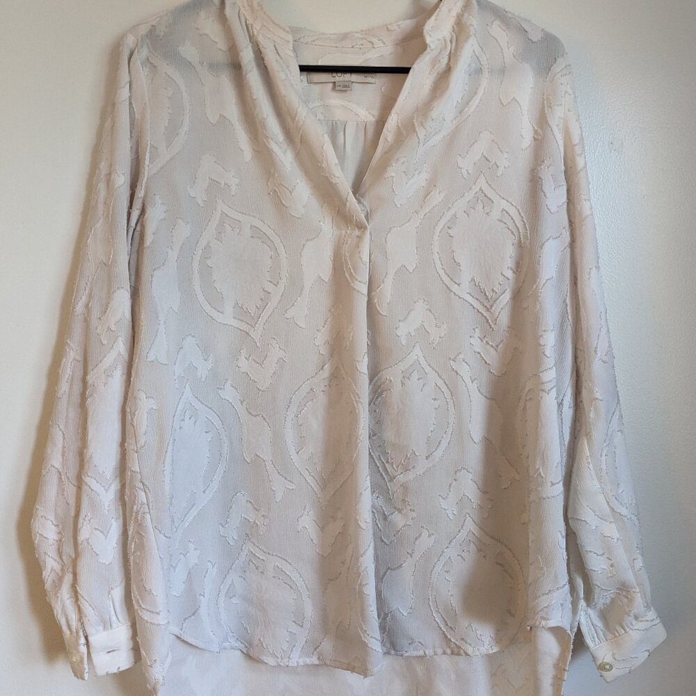 Cream Blouse